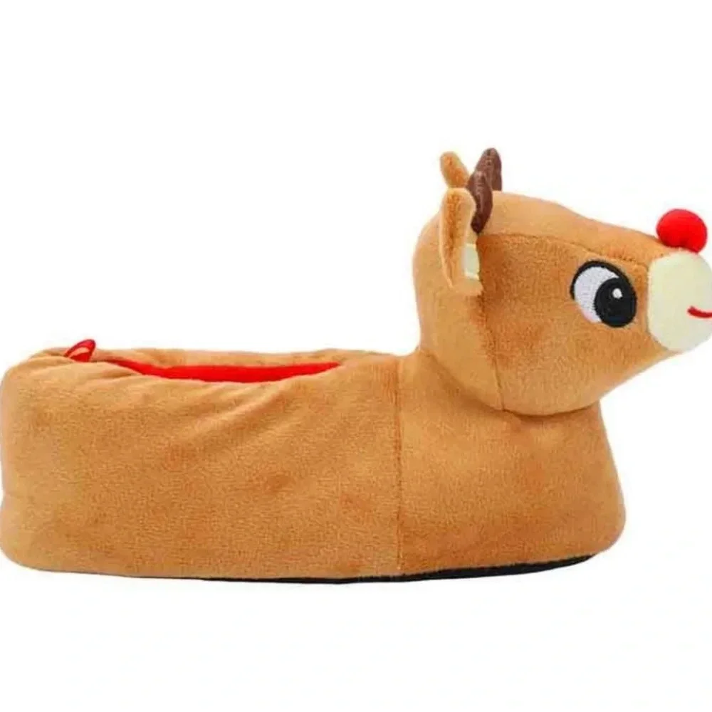 Rudolph the Red Nosed Reindeer Official Licensed Slippers